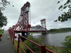 Newport Bridge - where the ECP crosses the Tees